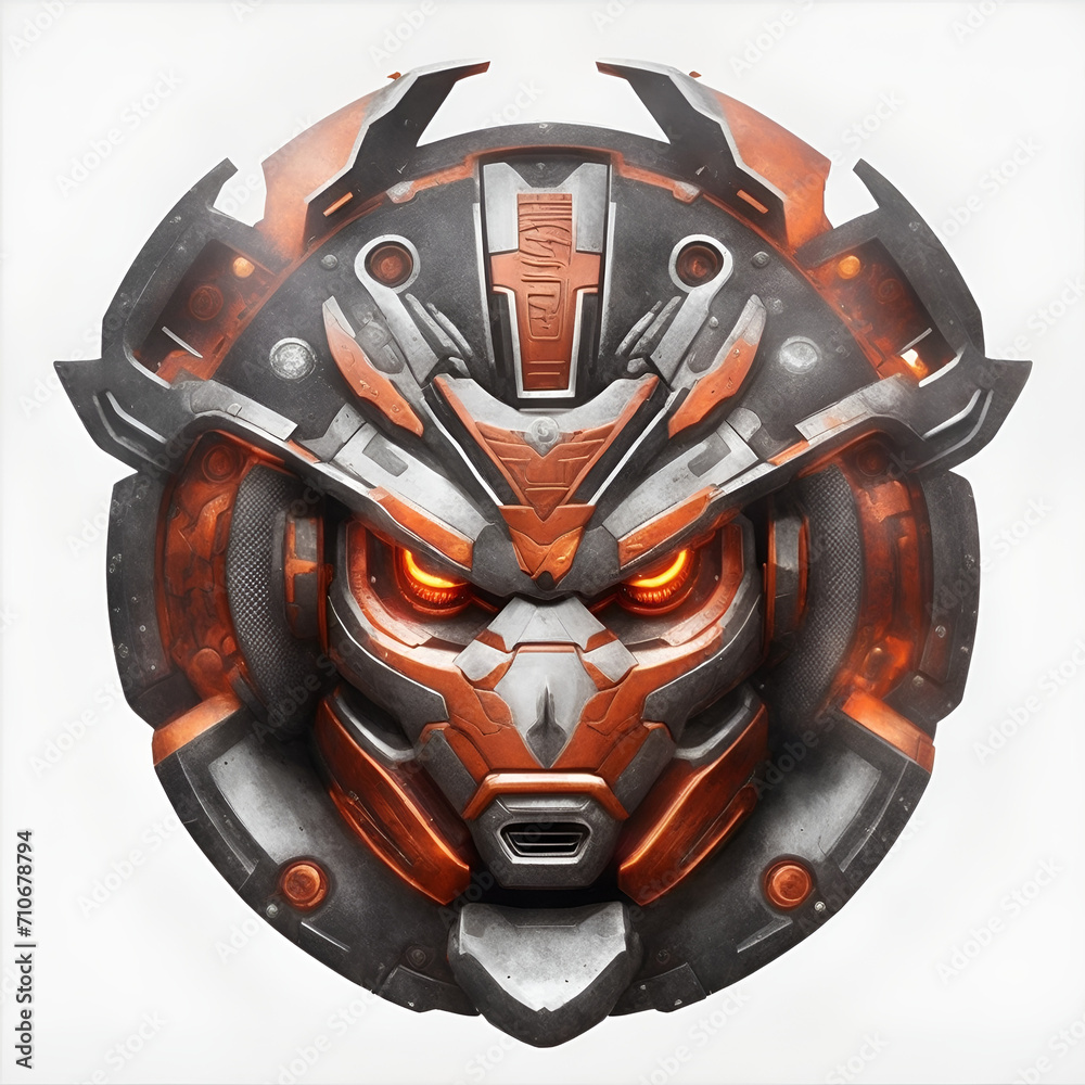 Fototapeta premium Gods and heroes cartoon illustration