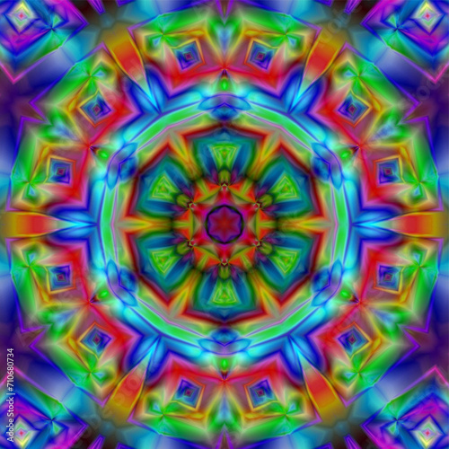  Код: 709496938 psychedelic background.bright colorful patterns. background screensaver..Magic graphics.