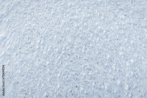 Frozen sea surface in winter season, natural background photo