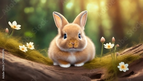 tiny bunnies adorable creatures 