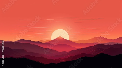 rays sun shapes background illustration summer warm  light sky  orange heat rays sun shapes background