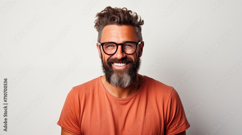 40s hipster bearded man headshot portrait image 40s hipster bearded man headshot portrait image