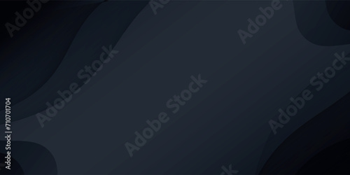 Black dynamic curve background with space for presentation photo