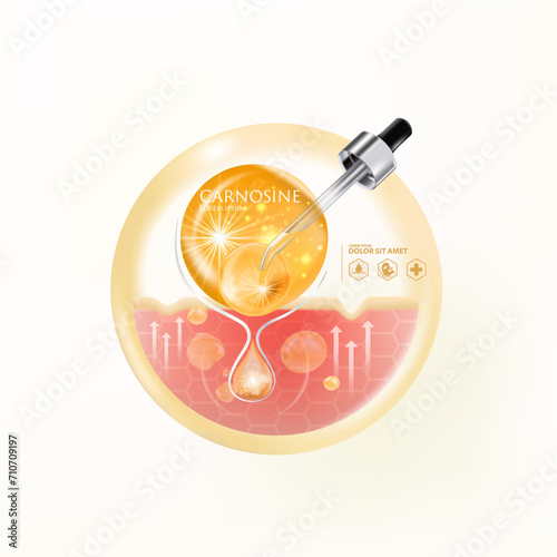 Carnosine Serum Skin Care Cosmetic