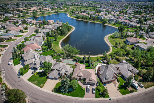 Briarwood Neighborhood Aerial View in Saskatoon photo