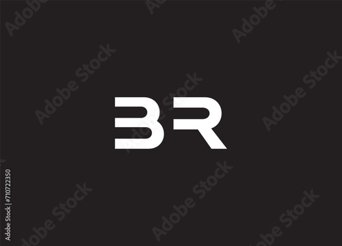 BR creative logo design and monogram logo