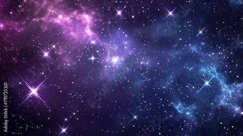 Illustration of a dark background with a pattern in the form of stars 
