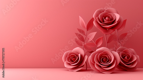 bouquet of roses on a white background