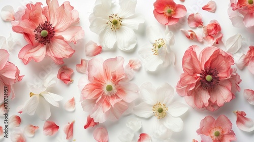 Delicate flower motifs grace the card, symbolizing love and the blossoming union