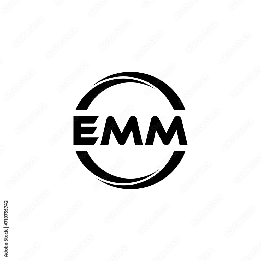 EMM letter logo design with white background in illustrator, cube logo, vector logo, modern alphabet font overlap style. calligraphy designs for logo, Poster, Invitation, etc. EMM letter logo design with white background in illustrator, cube logo, vector logo, modern alphabet font overlap style. calligraphy designs for logo, Poster, Invitation, etc.