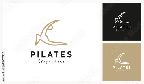 Pilates Yoga Logo Design Inspiration