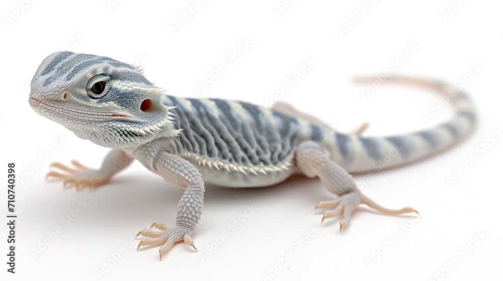 Naklejka premium bearded dragon lizard