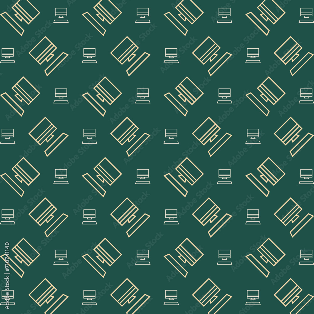 Computer vector design repeating trendy pattern illustration background