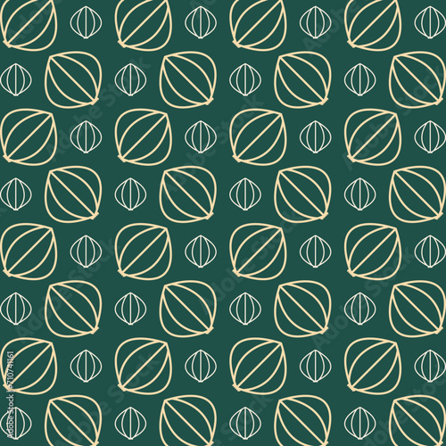 Garlic vector design repeating trendy pattern illustration background