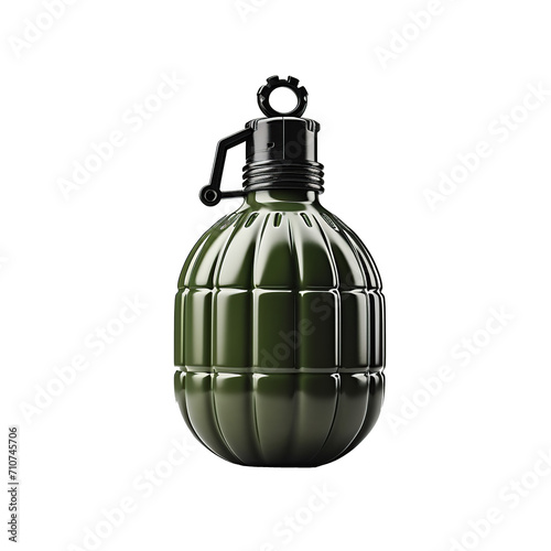 Hand grenade isolated on white background