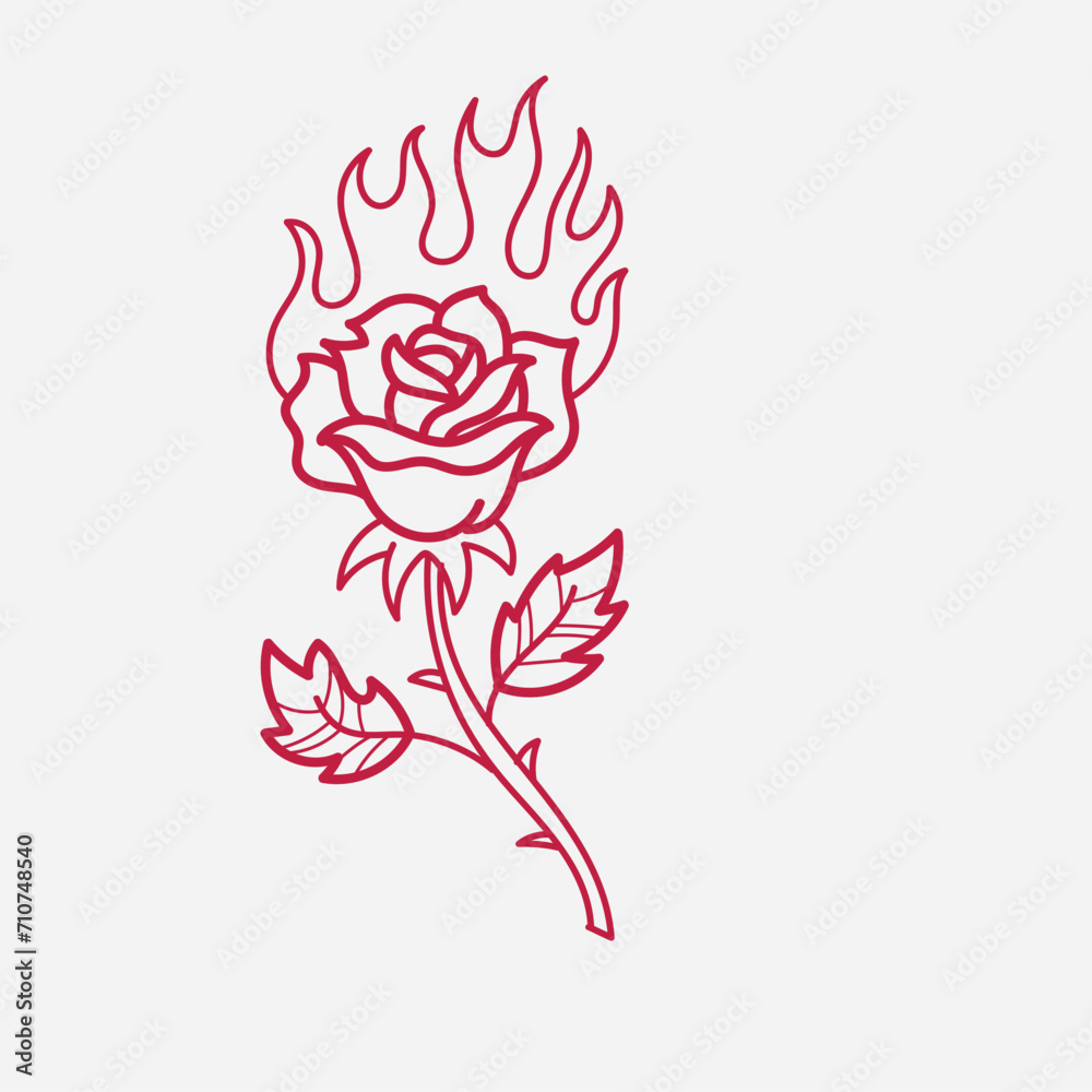 red rose red rose