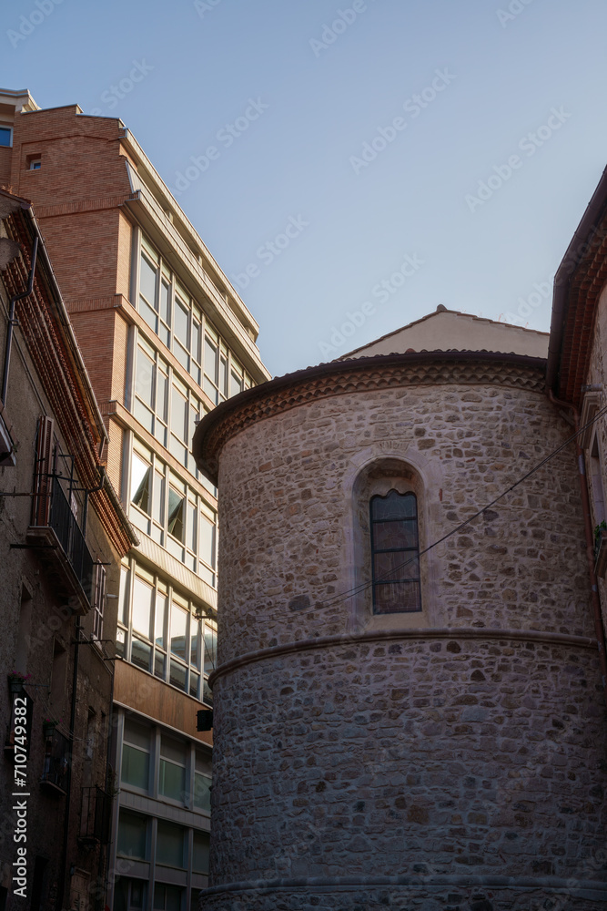 Historic buildings of Potenza, Basilicata, italy