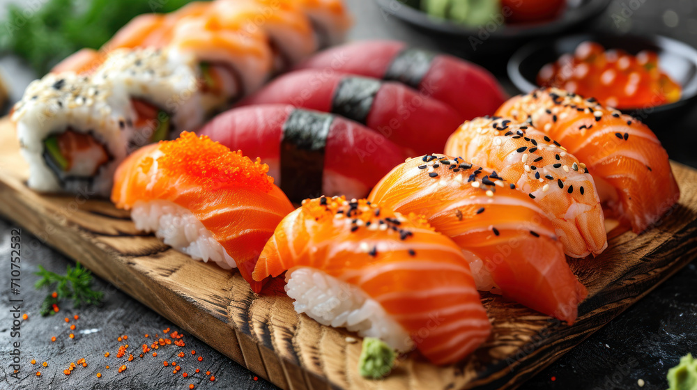 best sushi plate on the dish ready to eat best sushi plate on the dish ready to eat