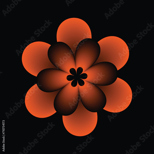 This is beautiful vector picture with flowers design

