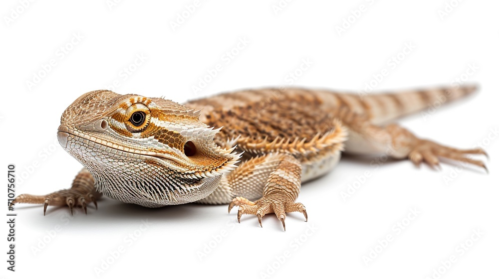 Naklejka premium bearded dragon