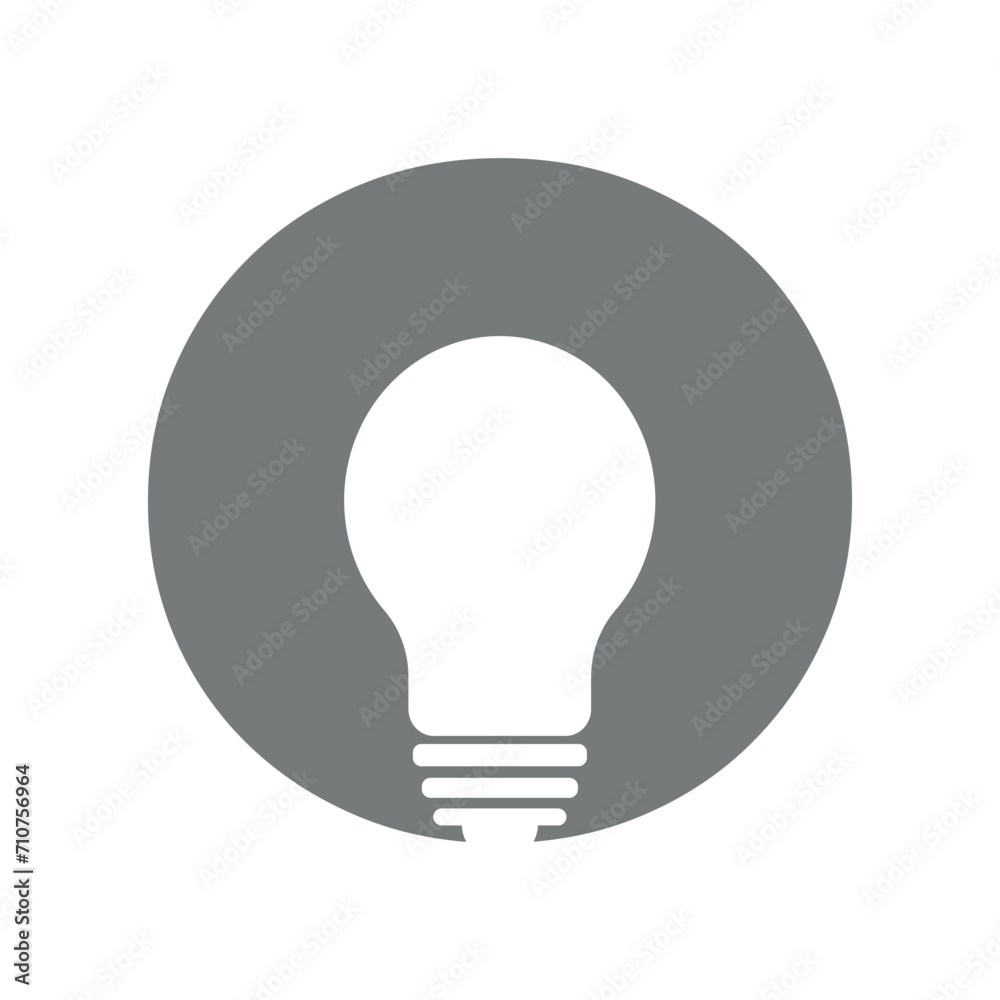 Light Bulb Logo combine with letter O vector template Light Bulb Logo combine with letter O vector template