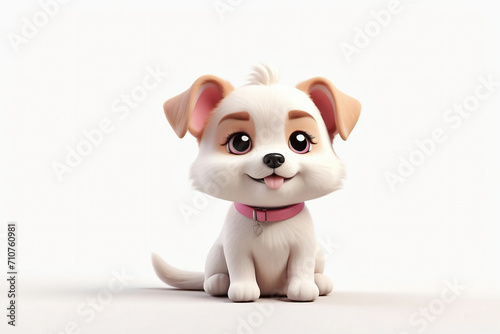 cute cute 3d furry dog