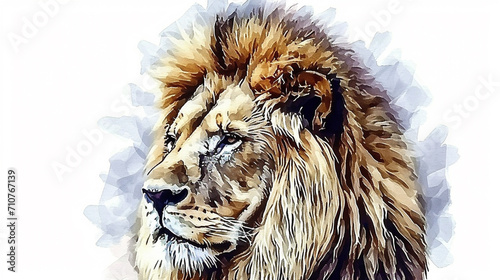 lion head isolated