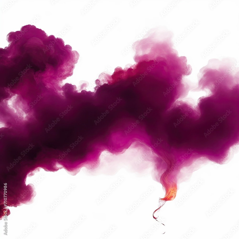 Maroon fire flame smoke cloud texture isolated on white background Maroon fire flame smoke cloud texture isolated on white background