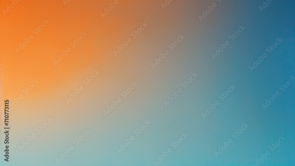 Blurred Orange blue and teal texture Dark gradient background