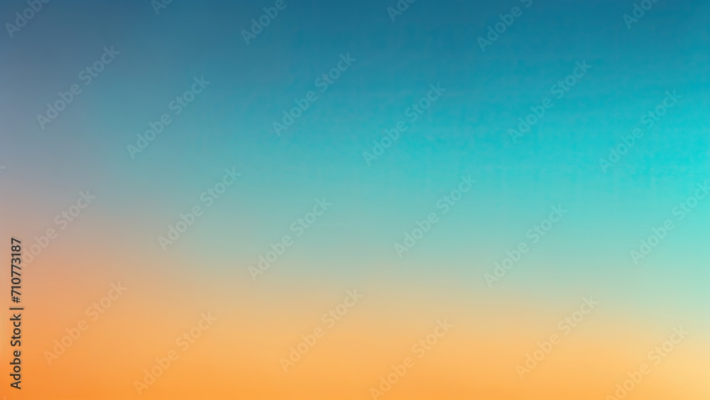 Blurred Orange blue and teal texture Dark gradient background