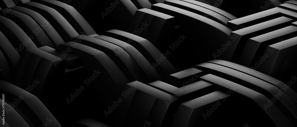 Fototapeta premium Abstract Geometric Labyrinth.