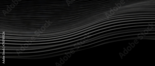 Dynamic Black Textured Waves.