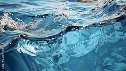 Serene Waters: Realistic Water Ripples or Ocean Waves - Summer Vibes