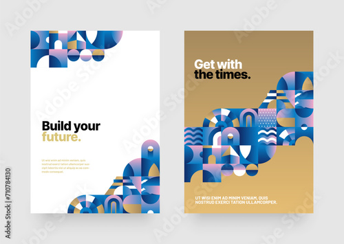 Poster layout design for sports event, tournament or invitation. Layout design template with geometric shapes. Summer Championship in Paris. Sports trend 2024.