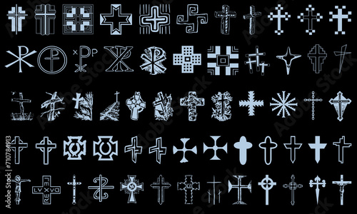Christian symbol collection