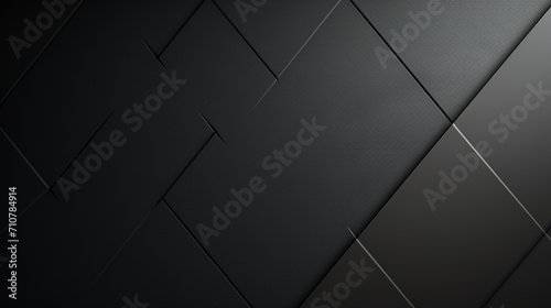 Modern black blue abstract background. Minimal. Color gradient. Dark. Web banner. Geometric shape. 3d effect.