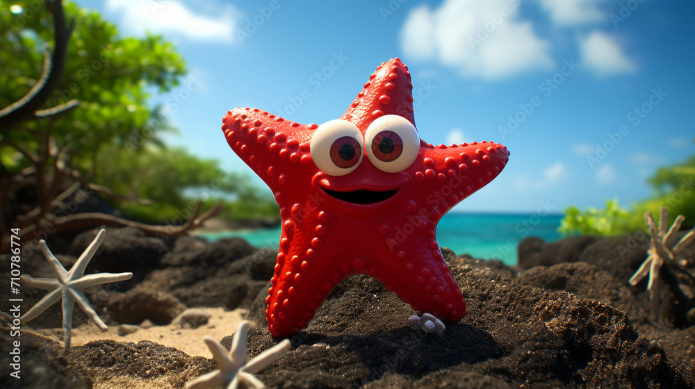 starfish on the beach high definition photographic creative image starfish on the beach high definition photographic creative image