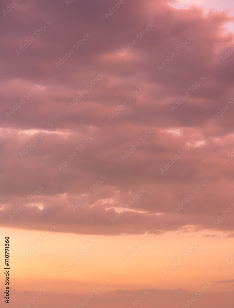  Panoramic view of sunset golden and blue sky nature background.
Colorful dramatic sky with cloud at sunset.Sky background.Sky with clouds at sunset.