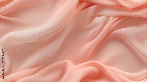  a close up of a pink fabric with a very large amount of light pink fabric on the top of it.