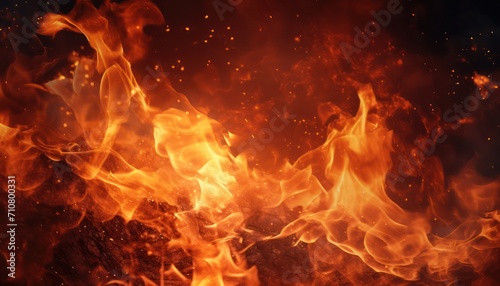 Fire background texture