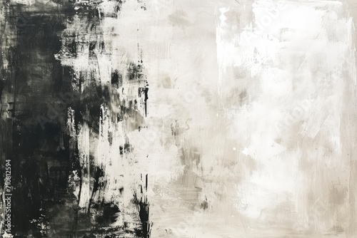 Abstract khaki Black and White Painting Texture Background