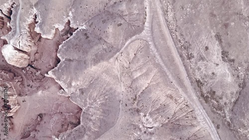 Charyn. Kazakhstan. Charyn canyon aerial video from a quadcopter.