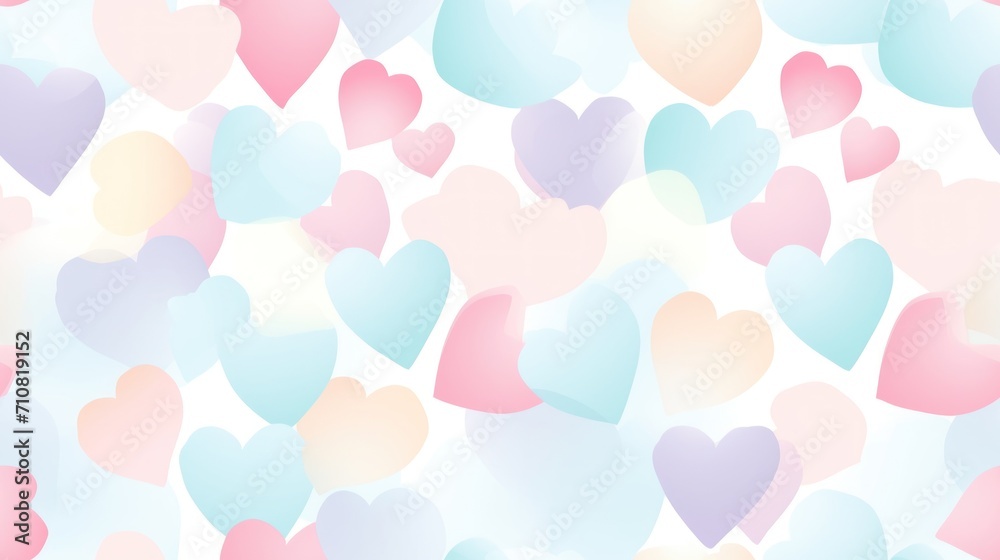  a lot of hearts that are on a white background with pink, blue, and pink hearts in the shape of hearts.