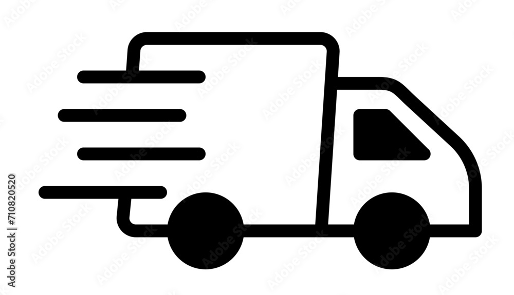 Delivery Truck icon illustration Delivery Truck icon illustration