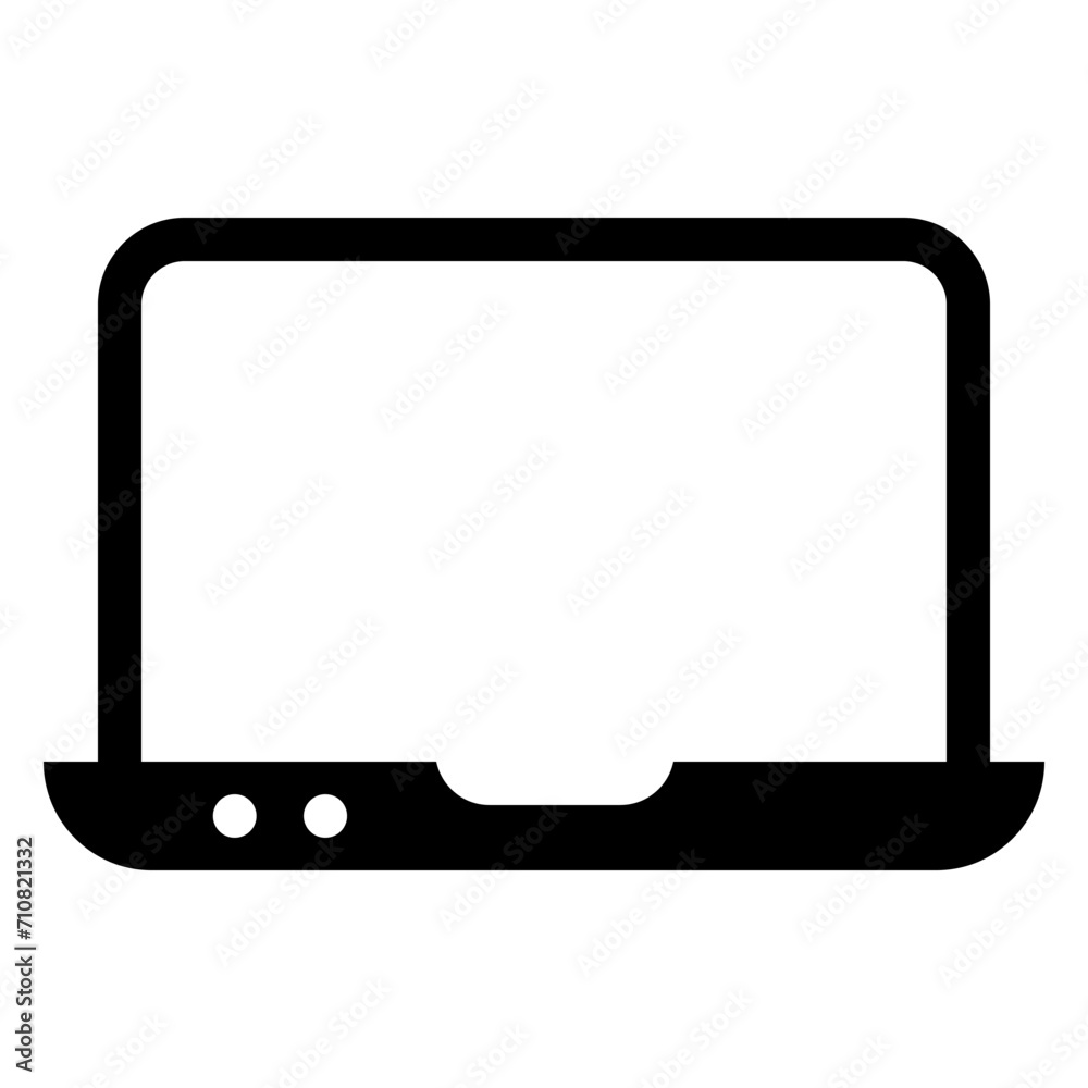 Laptop computer icon