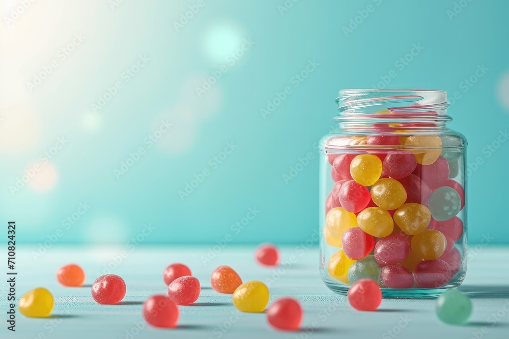 Candy, Set the minimal scene background