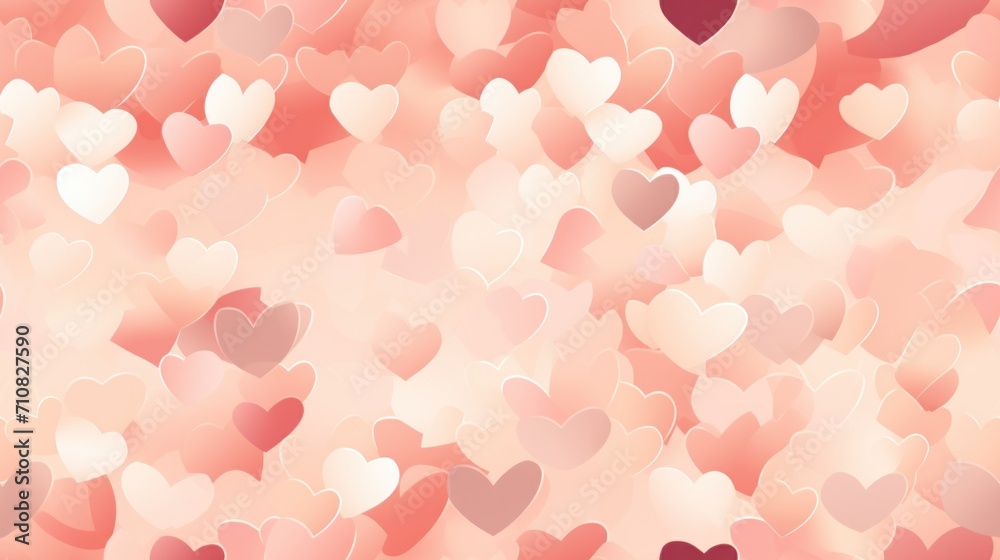 a lot of hearts that are in the shape of a heart on a pink background with a pink and red color scheme.