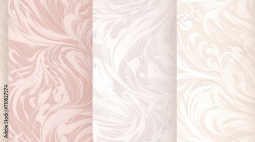  a set of four pastel colored marbled paper designs  each with a different color scheme  each with a different pattern.