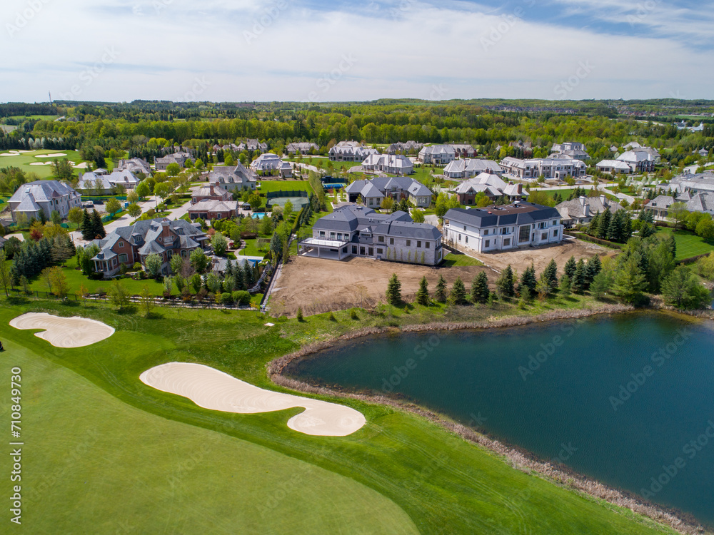 Soar to new heights with mesmerizing drone imagery capturing the essence of opulent living within the world of golf. Explore million-dollar properties nestled amidst sprawling golf courses, showcasing