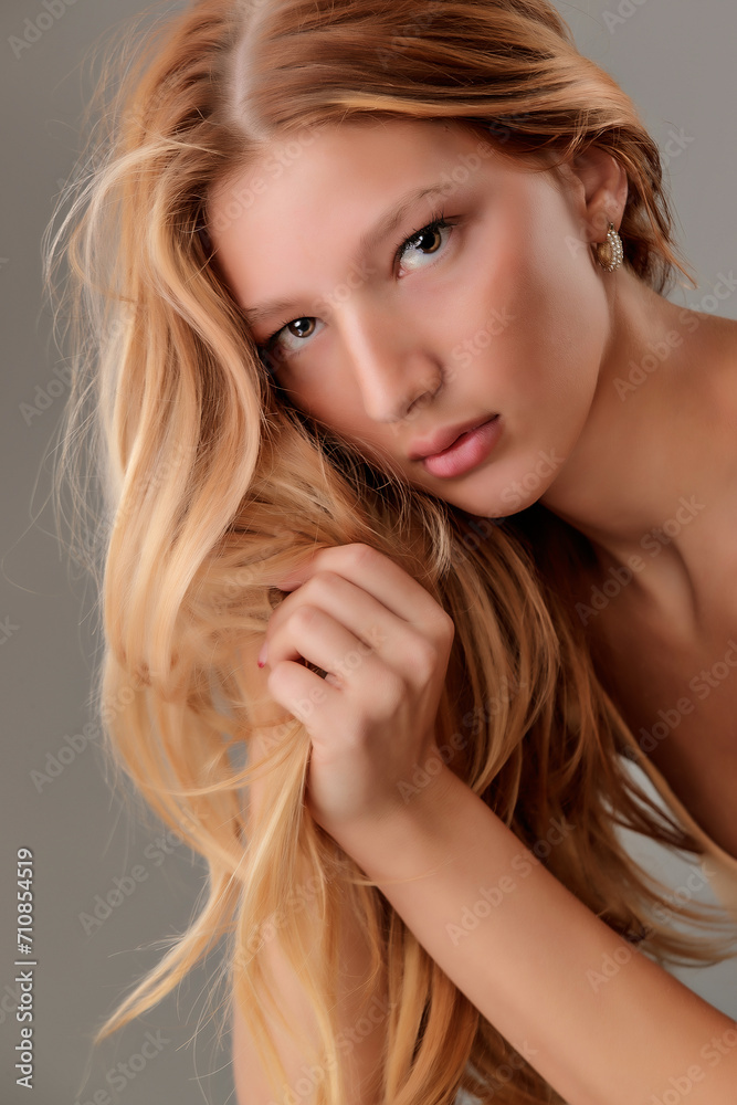 Beautiful Blond Young Model extremely pretty face Beautiful Blond Young Model extremely pretty face